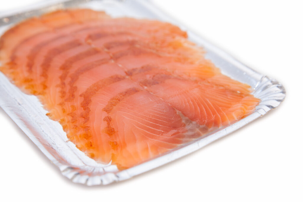 Koud gerookte Zalm 200 gr. Palingrokerij Postma